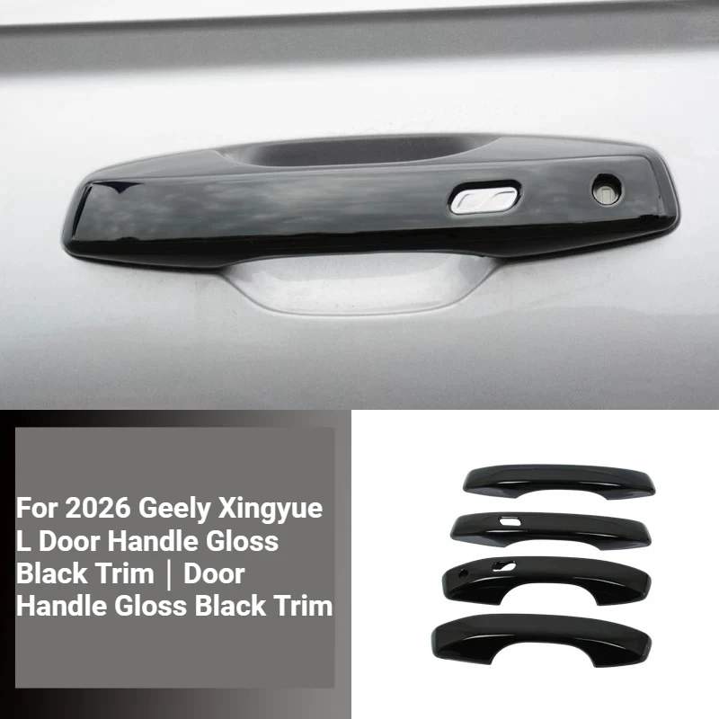 For Door Bowl & Handle Anti‑Scratch Protective Cover Exterior Decor Modification Trim Accessories Fit For Geely Xingyue L
