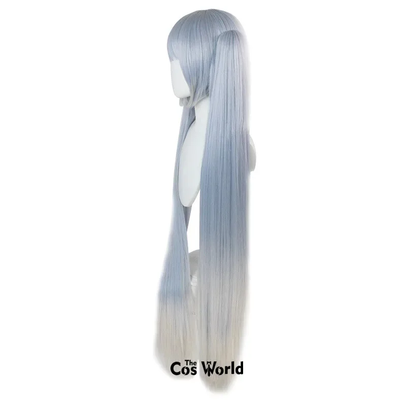 

Candy 2025VOCALOID 2022 Snow Miku Blue Gray 120cm Long Straight Anime Cosplay Wigs Fiber Heat Resistant Synthetic Hair + Wig Cap