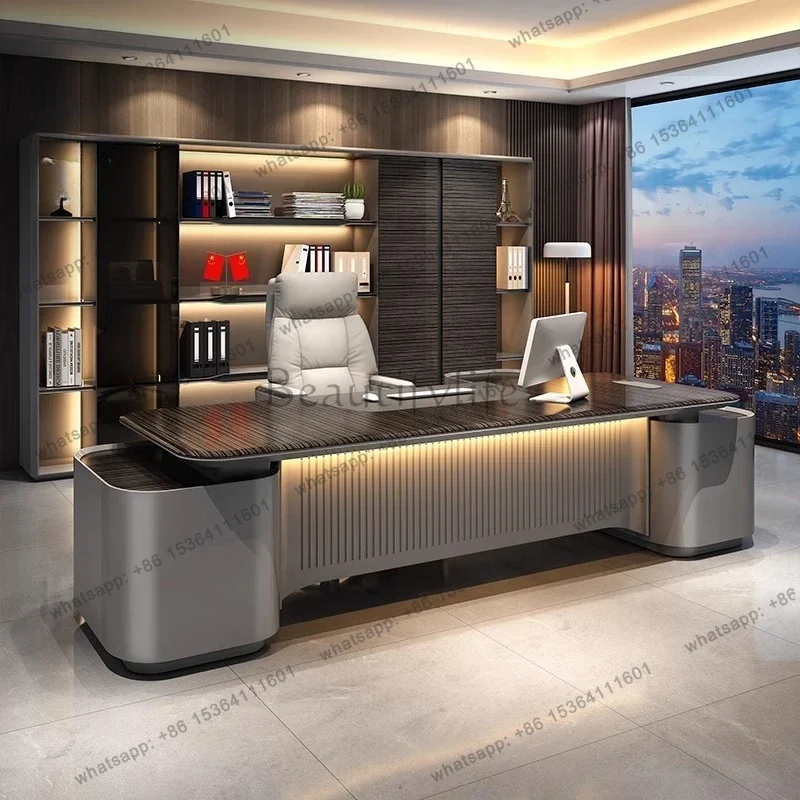 LD Minimalist Unique Office Desk Executive Quality High End Secretary Computer Desks Modern Conference Escritorio