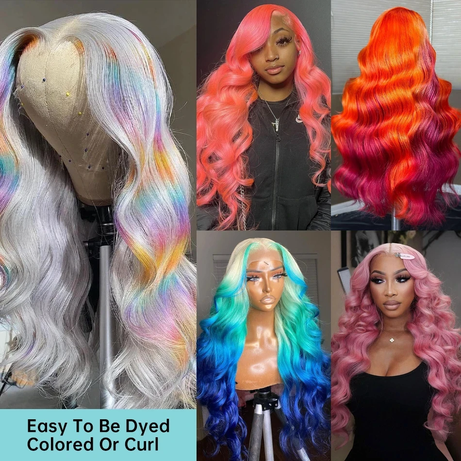 613 Blonde Wig Body Wave 13x4 13x6 Lace Front Human Hair Wigs For Black Women HD Transparent Glueless Brazilian Lace Frontal Wig