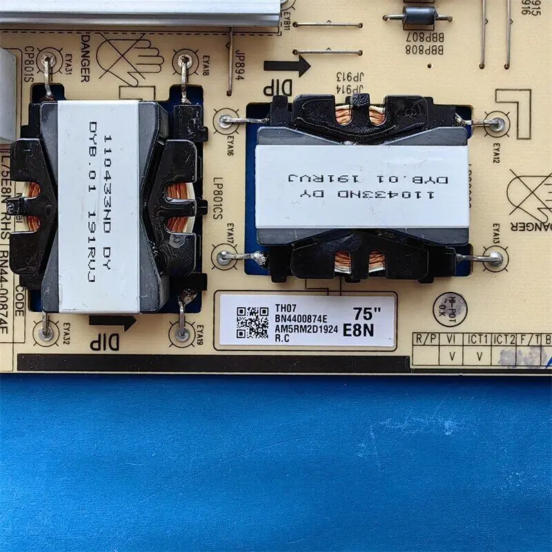 BN44-00874E Power Supply Board For TV QN75Q60RAF QN75Q6DRAF UN75NU8000F UE75NU8000 UE75NU8002TXXH	 UE75NU8005TXXC UE75NU8009TXZG