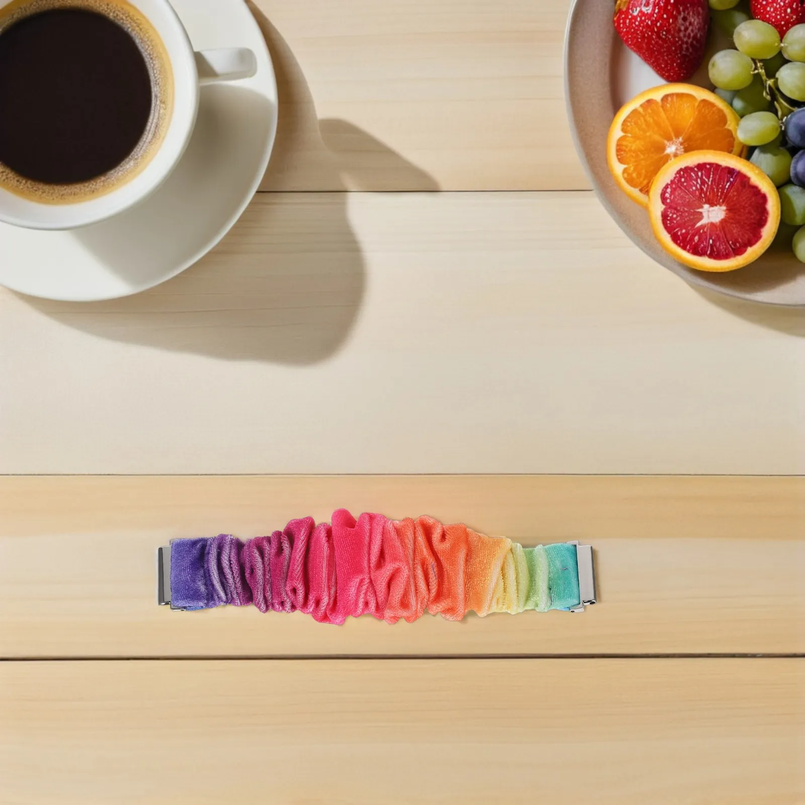 22mm Elastic Cloth Watch Band for Daily Wear, Sports & Parties – Soft Stretchable Wristband Bracelet