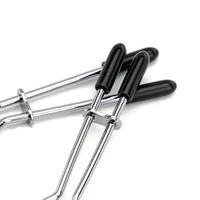 Metal Nipple Clamps clips ring bell BDSM breast Bondage restraint Sex Toy For Women Couple play Game - Image 5
