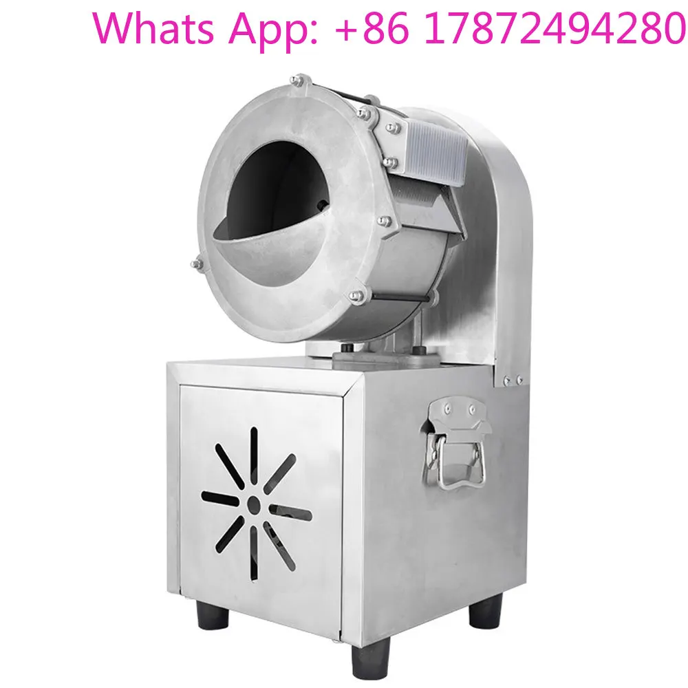 Vegatable Slicer Automatic Potato Chips Shredding Cutting Dicing Machine