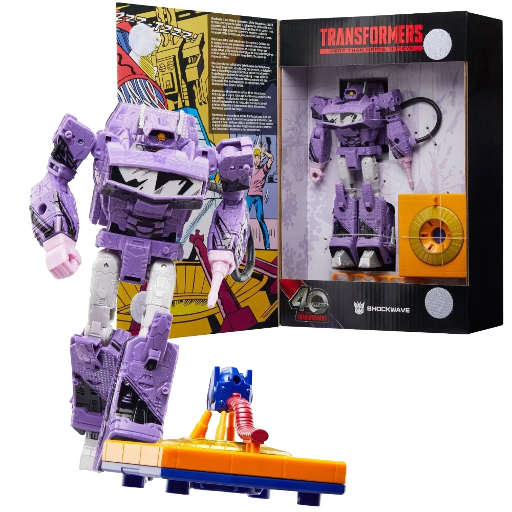 

In Stock Transformers Generations Comic Edition Shockwave Action Figure Model Toy Collection Hobby Gift