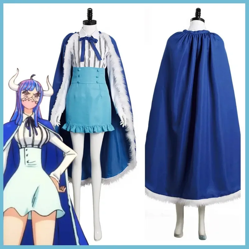 Anime Ulti Cosplay Kostüm Hyakuju Kaizokudan Tobiroppo Jacke Rock Umhang Bogen Perücke Kopfbedeckung Frau Sexy Karneval Suitx; 2'a, 6,h; 8'