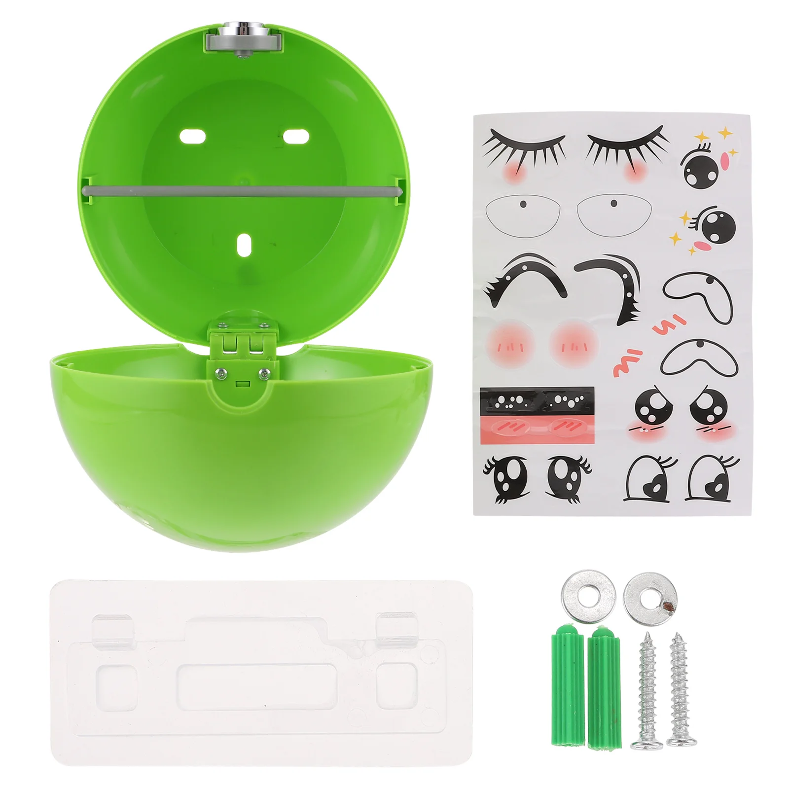 Alien Roll Paper Box Sturdy Tissue Stylish Wall Ornament Towel Holder Toilet Case Multifunction Practical Plastic Dispenser