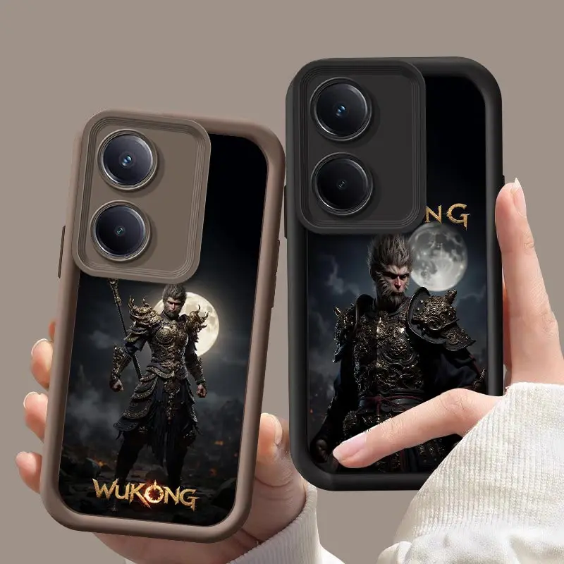 Y100 WUKONG Protection Phone Case For VIVO Y27 Y22 Y21 Y20 Y19 Y17 Y16 Y15 Y12 Y12S Y11S Y11 Y5S Y03 Y02 Y02S Cover