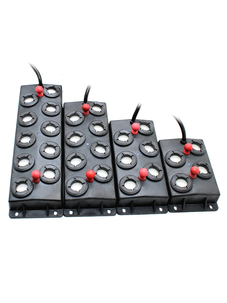 مرطب متين مع مادة بلاستيكية مضادة للتآكل ، الانحلال بالموجات فوق الصوتية ، تطهير فعال ، DC48V ، 4 6 8 10 رئيس