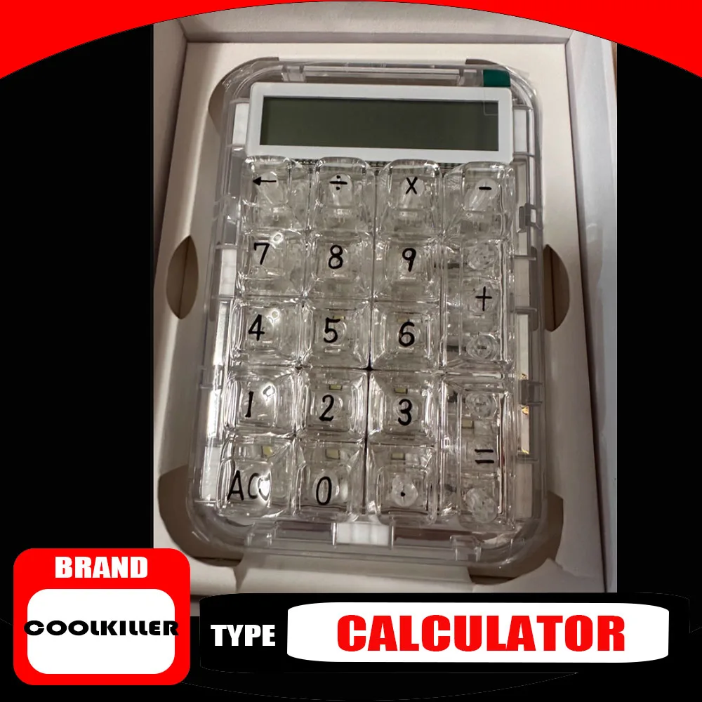 

CoolKiller Ck75 Цифровая клавиатура Калькулятор Поддержка горячей замены Проводная новая многофункциональная двухрежимная цифровая клавиатура по индивидуальному заказу