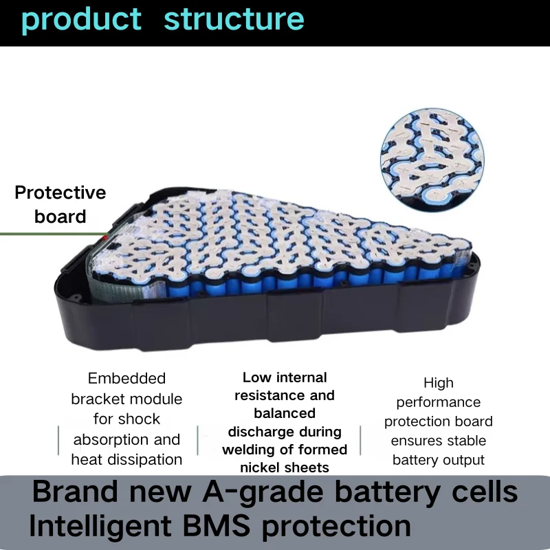 

SKoneBattery 60 В 72 В 20 Ач 30 Ач многоугольный литий-ионный аккумулятор для двухколесного автомобиля 500 Вт 800 Вт 1000 Вт 2000 Вт 3000 Вт
