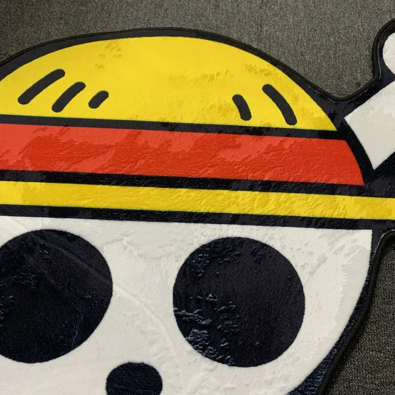 سجاد شكل خاص أنيمي القرد D لوفي سجاد ناعم لغرفة المعيشة منطقة مانغا سجادة ديكور المنزل لعبة هدية