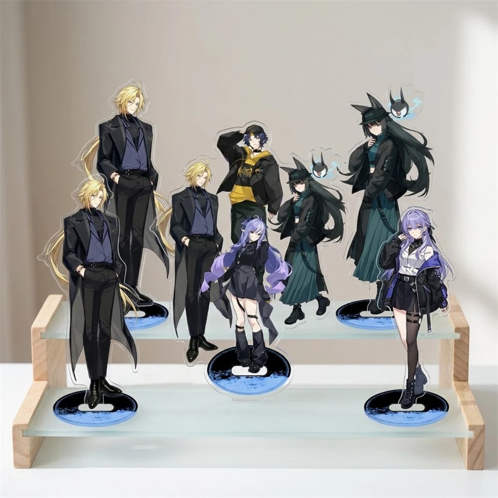 15CM Acrylic Keychain Stand Model Ornament Accessories Goods Christmas Gifts Anime Zenless Zone Zero