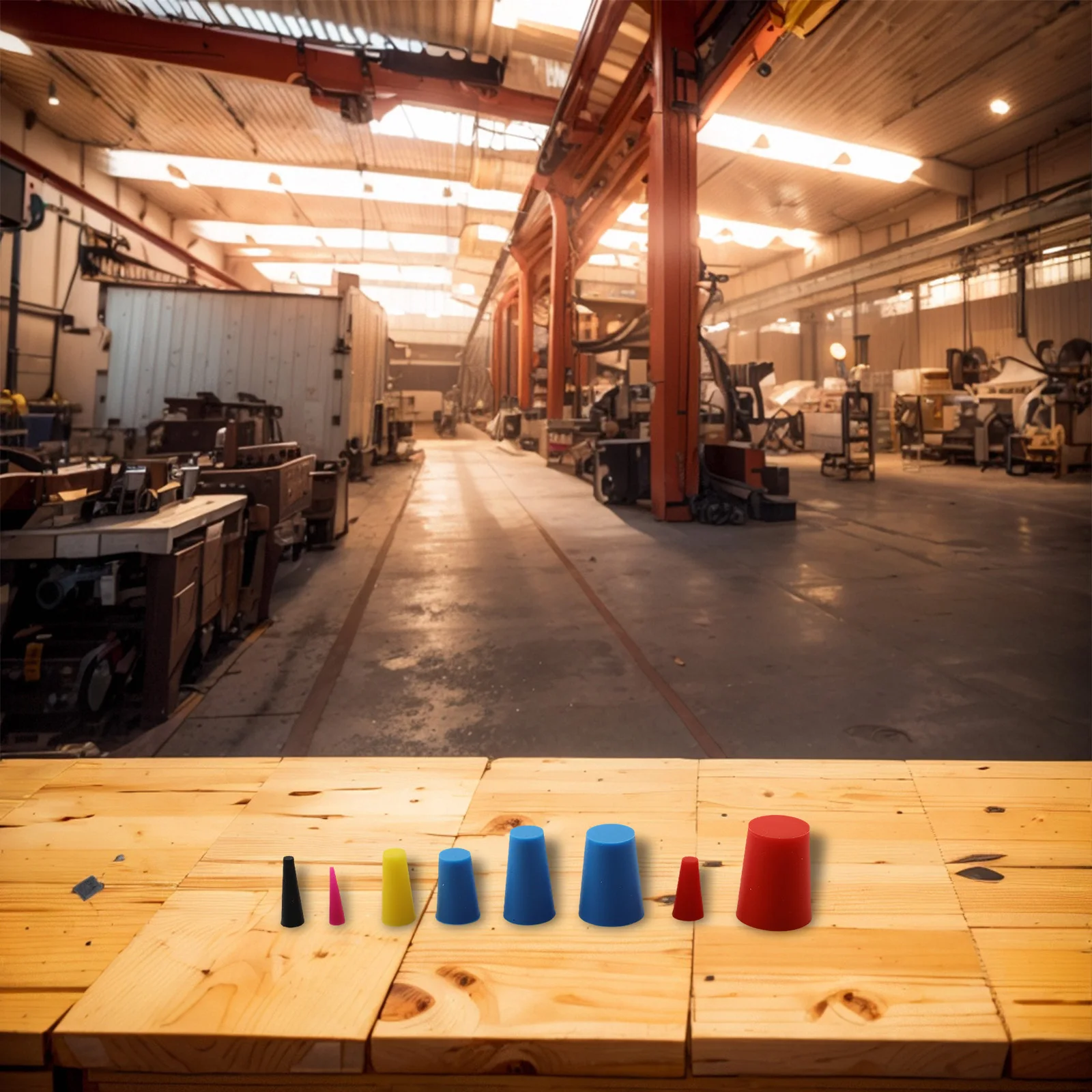 Simplify Your Painting Projects with This Comprehensive 125PCS Silicone Rubber Tapered Assortment Set Available Now