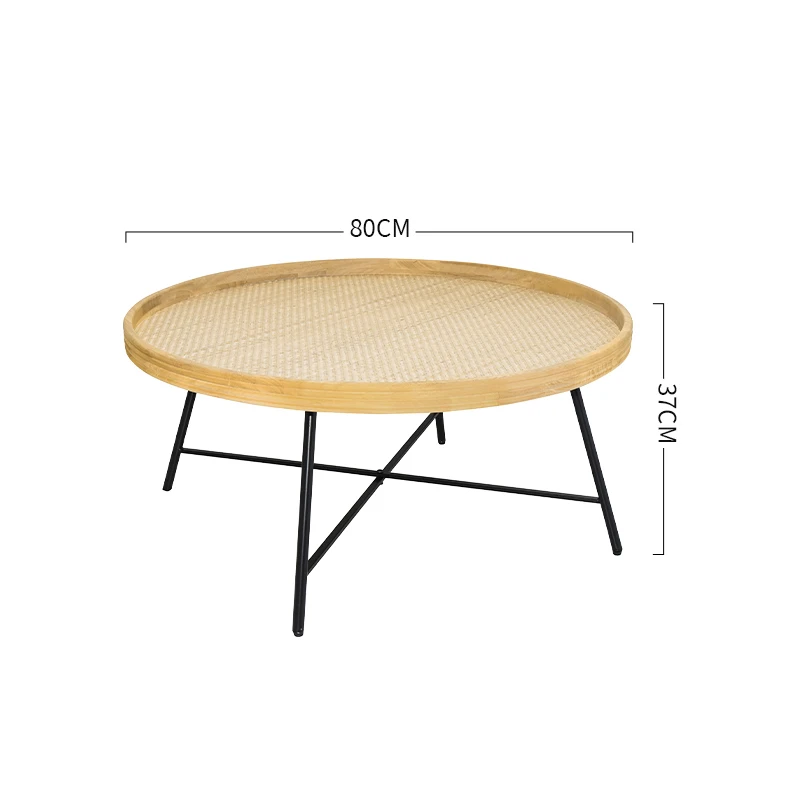 

Manufacturers directly customize simple study makeup modern simple office home iron leg travertine coffee table