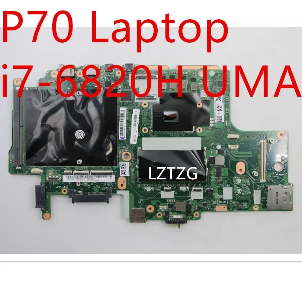 

Motherboard For Lenovo ThinkPad P70 Laptop Mainboard i7-6820H UMA 00NY343 01AV312