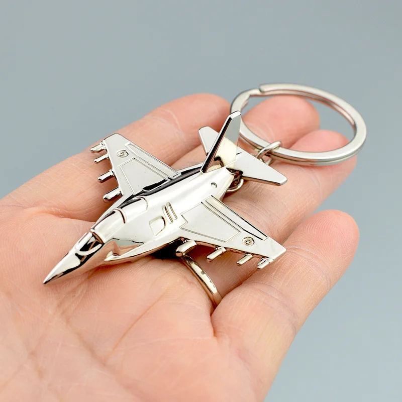 Fighter plane Keychain Creative Fighter aircraft Keychain Jewelry Gift battle-plane gifts