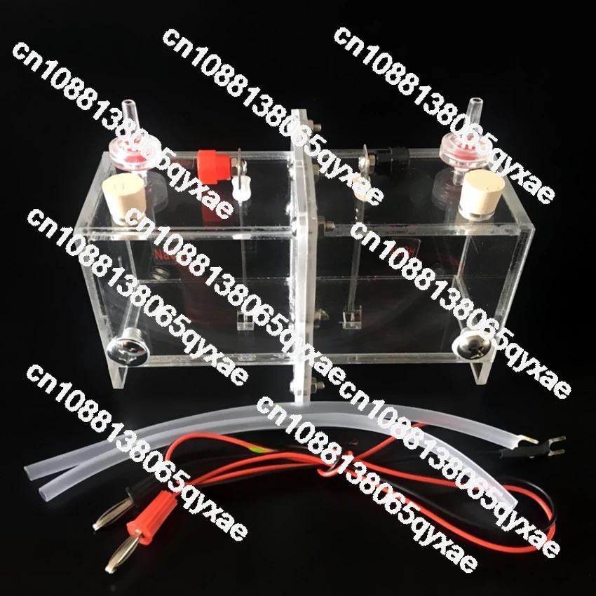 26063 Electrolyser Demonstrator with Proton-exchange Membrane Platinum Electrode High School Chemistry Teaching Instrument