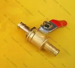 Fittings 6 x 6mm、 8 x 8mm 、10 x 10mm Hose Barb  Hose Barb Full Ports Connection Plumbing Brass Ball Valve Two Way Air Water Gas