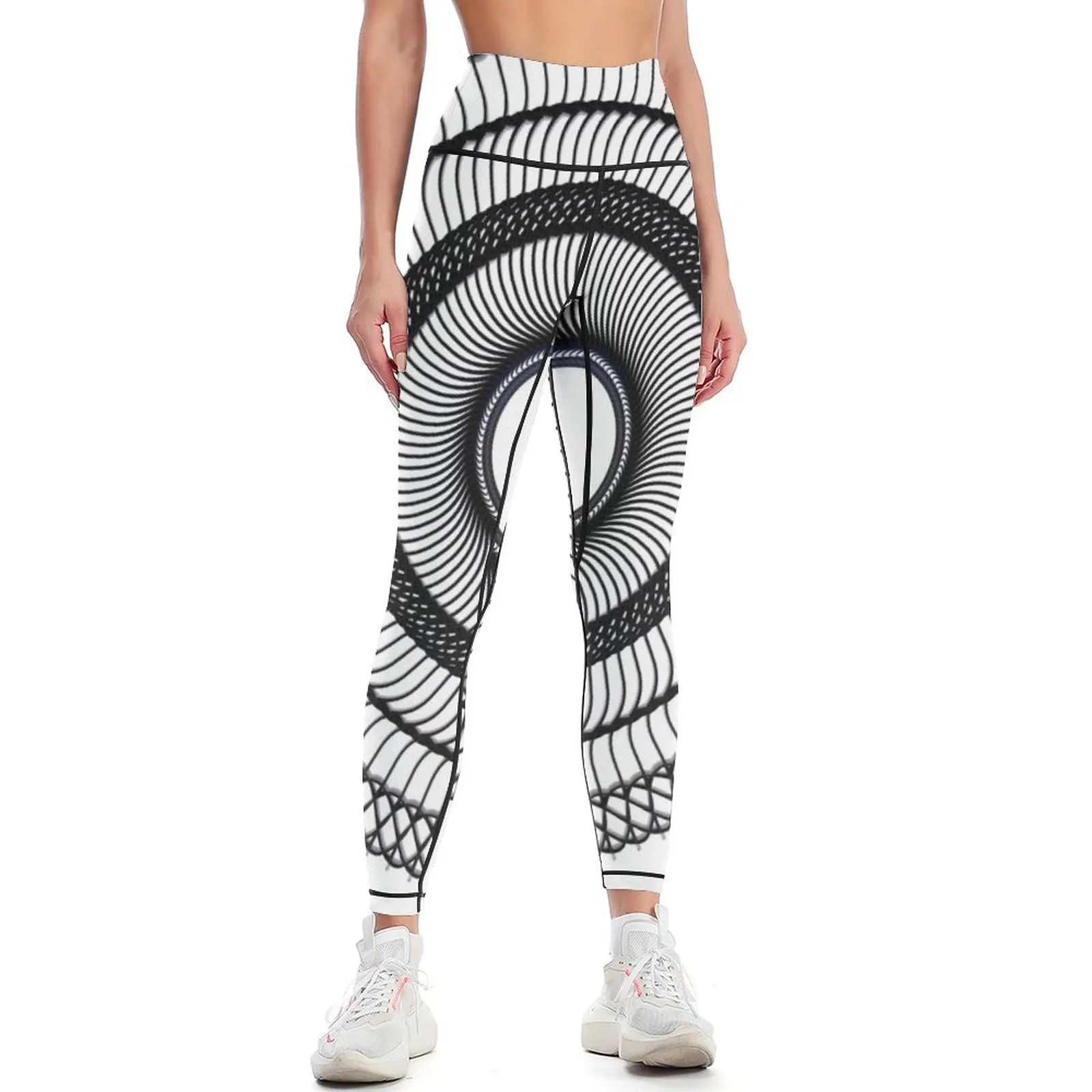 

Spirographic 3D Leggings sporty woman push up Fitness clothing Female legging pants Sportswear woman gym Womens Leggings