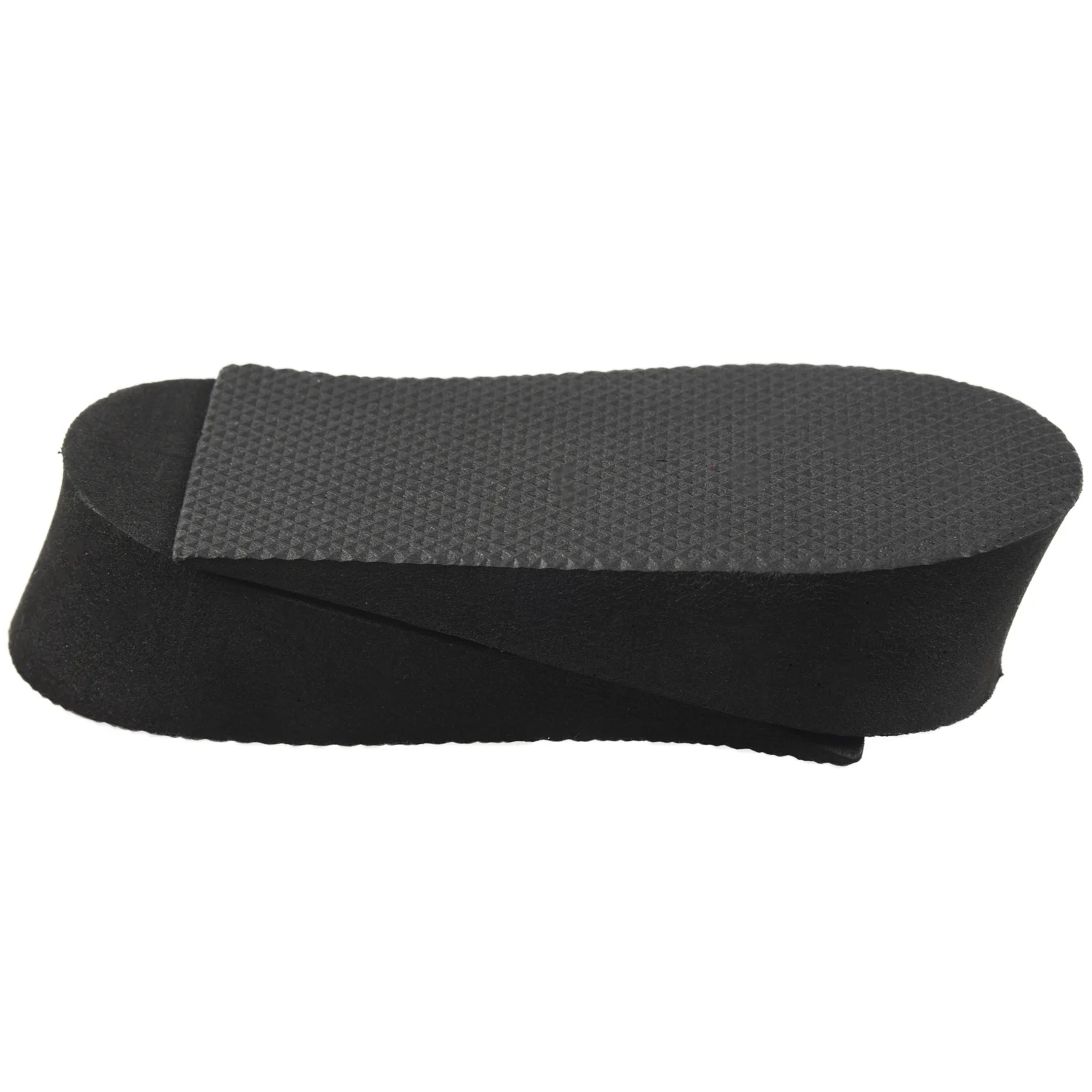 แผ่นเสริมความสูงแผ่นรองรองเท้าสีดำ1.5 "2ชิ้น