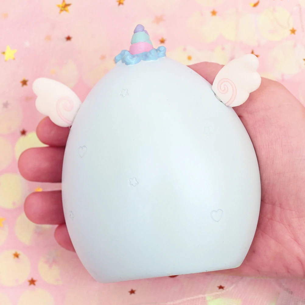 

Cute Led Night For Kids Bedroom Small Desk Lamp Eco-Friendly Resin Decor Warm Light Unicorn Night Lamp Unicorn Desk Light For