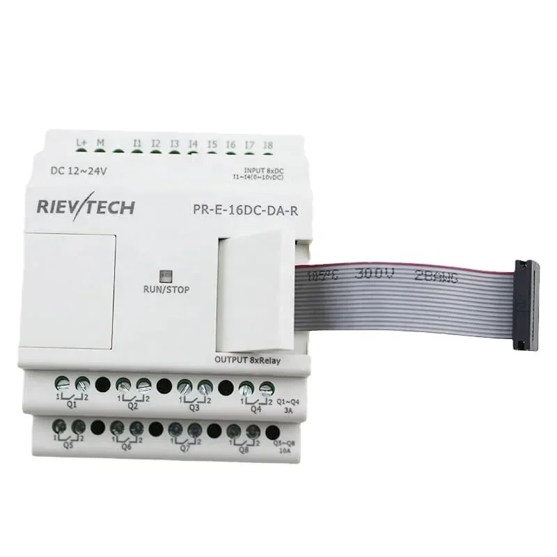 Hot sale SMS PLC PR-E-16DC-DA-R Programmable Logic Control Ethernet Module Rievtech