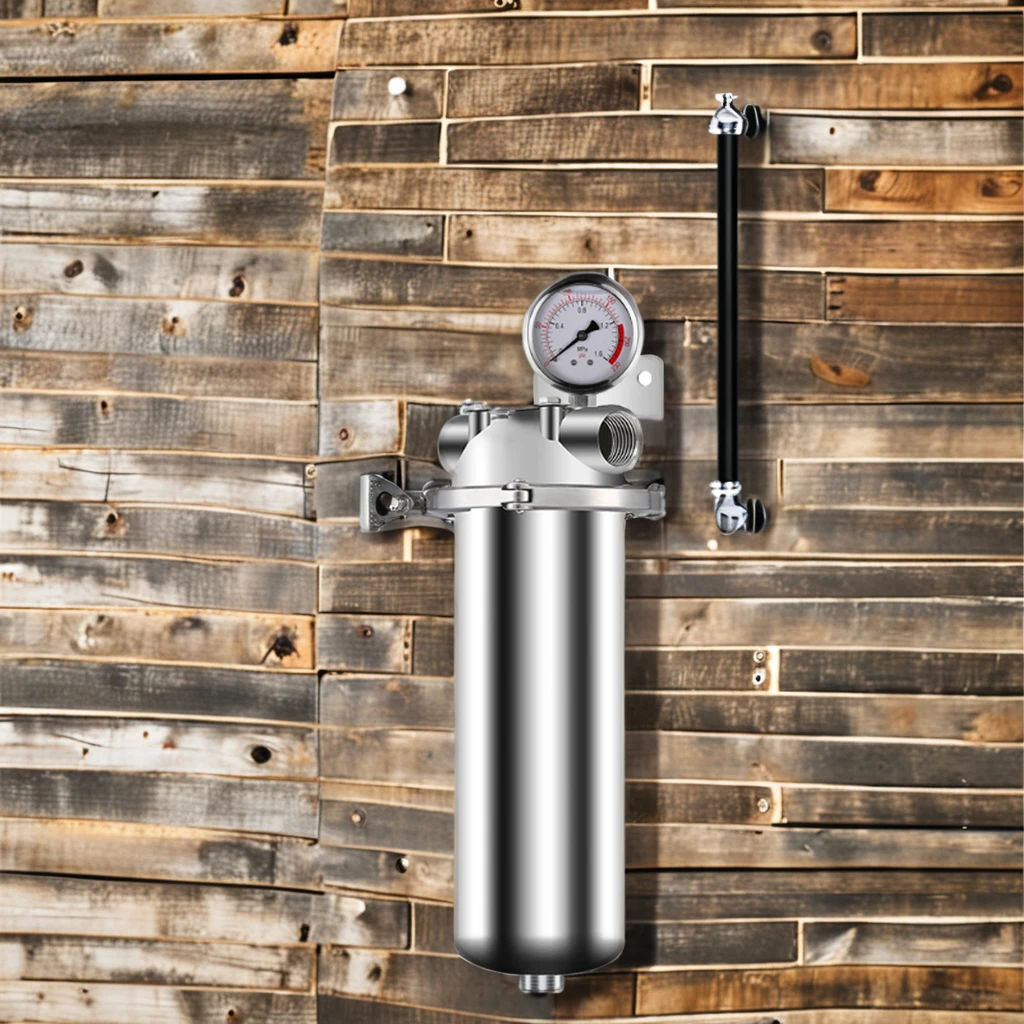 15 Ton Stainless Steel Whole House Water Prefilter Outdoor Tap Water Sediment Filter for home Use