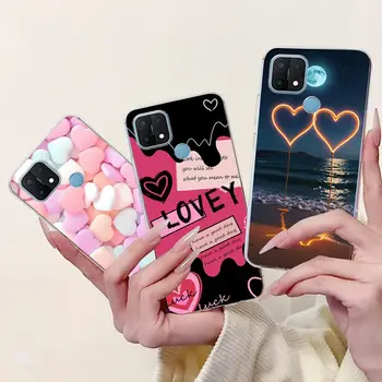 Silikonový kryt s motivem kočky a kapra pro OPPO A15 A15s CPH2185 CPH2179, roztomilá kreslená postavička, měkký, s TPU nárazníkem pro OPPO A 15 A 15S 8 nejlepší prodej roztomilý kryt na telefon OPPO - №1