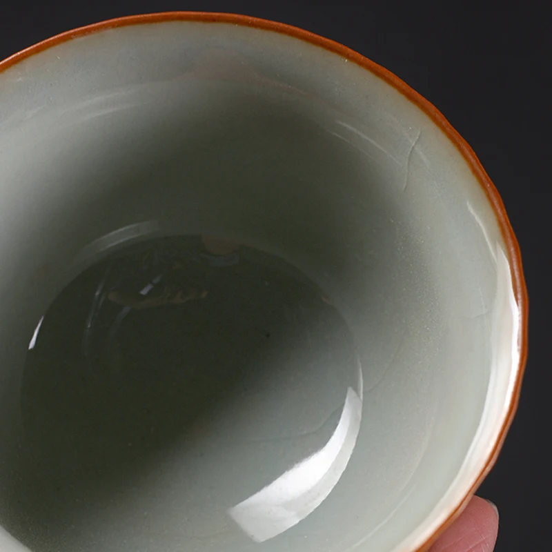 TANGPINGreen Ceramic Gaiwan Tea Tureen