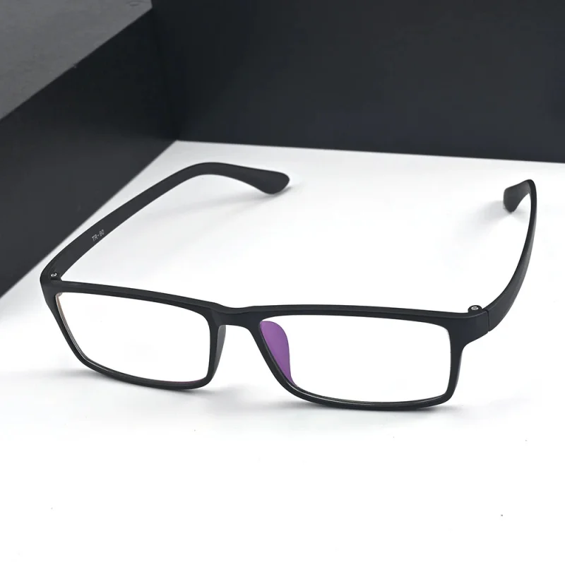 HDCRAFTER Big 160mm Oversized Reading Glasses TR90 Male Eyeglasses Frame Men Prescription Myopia Spectacles Frames Ultralight