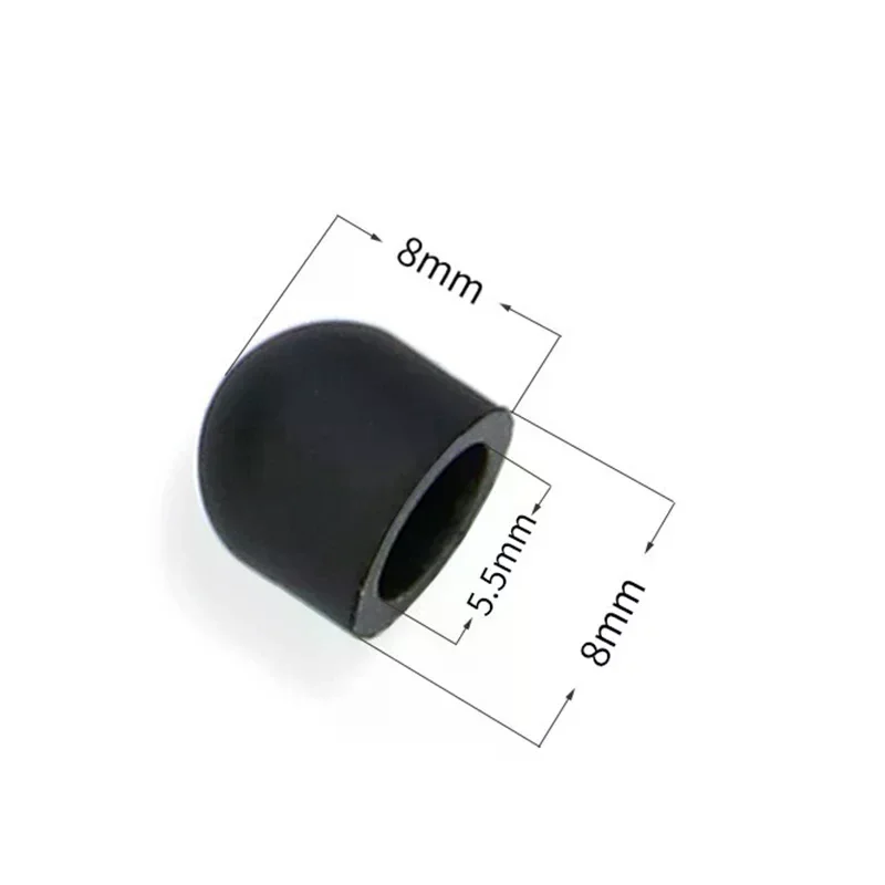 20pcs/set Soft Replacement Stylus Tips Multiple Sizes Silicone Nib Cover Capacitive Screen Nibs Rubber Cover For Touchscreen Pen