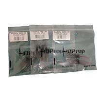 HQProp Ultralight 65MM Propeller 2.56 inch 2-Blade prop Grey Poly Carbonate-1/1.2/1.5MM Shaft For FPV Racing Drone Toy Parts