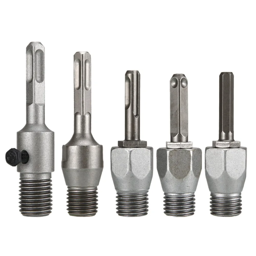 

Electric hammer water drill head conversion head impact drill square handle connecting rod