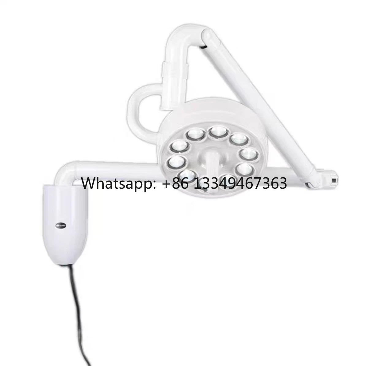 

Manufacturer Medical Wall-Mounted LED Surgical Exam Light Shadowless Lamp Operating Light Arm Electric Manual Power Metal Plast