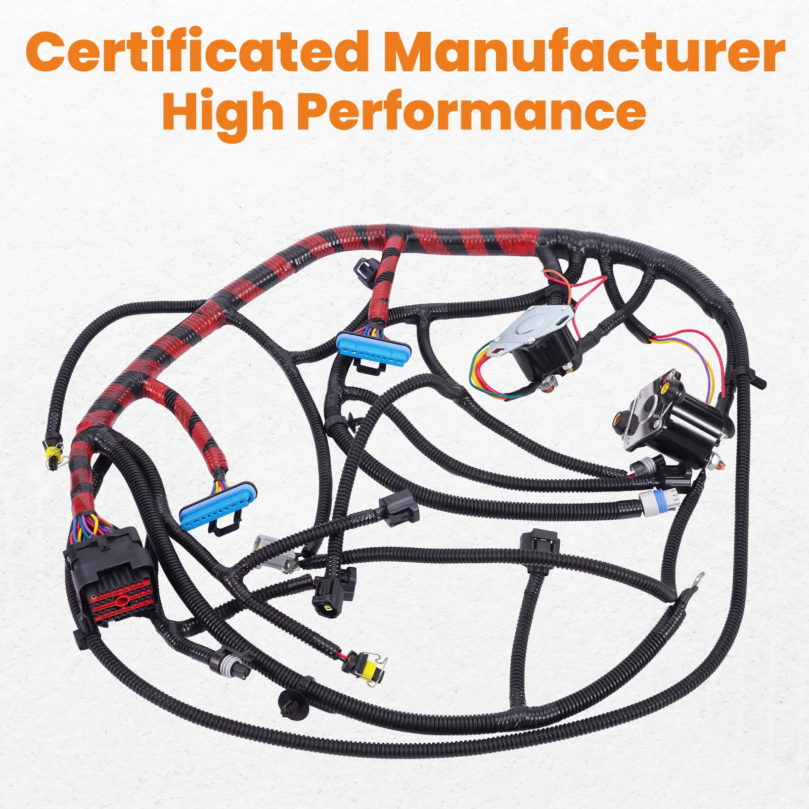 High Quality  Standalone wire  harness For Ford F250 Super Duty Truck V8 7.3L Diesel 81Z-12B637-FA 02-03 for Ford Excursion V8