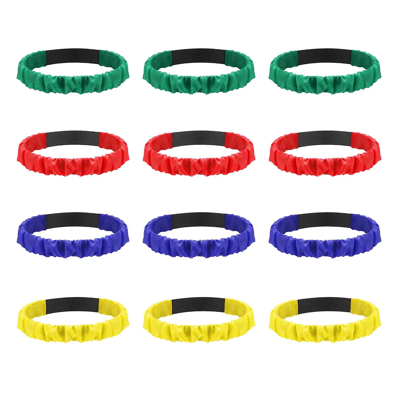 12Pcs Race Legged Band Poged Race Band Volwassen Tieners Teamwork Training Buiten