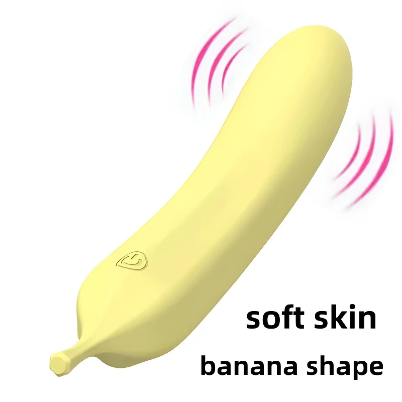 هزاز موزي مع شحن USB ، سدادة مهبلية ، محفز البظر والحلمة ، سيليكون سائل ، ناعم ومقاوم للماء ، 21 وضعًا