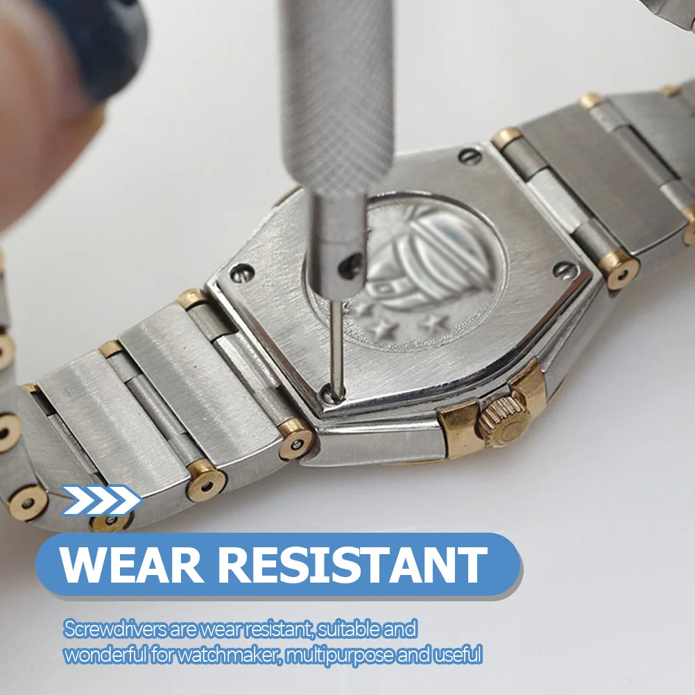 

5Pcs Small Screwdriver Set Reliable Watchmaker Tool for Delicate Repairs Includes Flat Head Drivers for Digital Devices