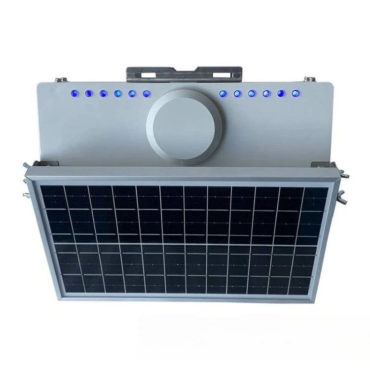 design bird repellent, intelligent sound and light high-power bird repellent device for low-voltage power distribution lines