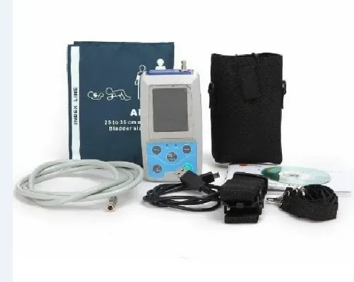 dynamic blood pressure monitoring device carried with you for 24-hour medical monitoring