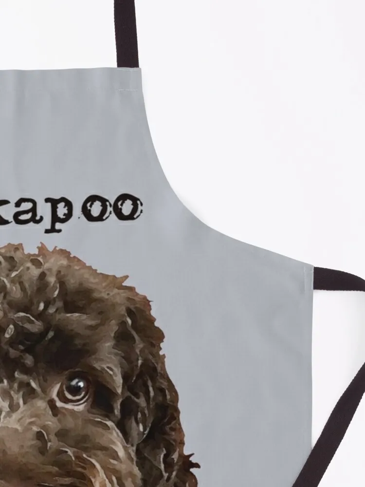 Chocolate Cockapoo DogApron Kitchen aprons kitchen aprons for girls hospitality aprons