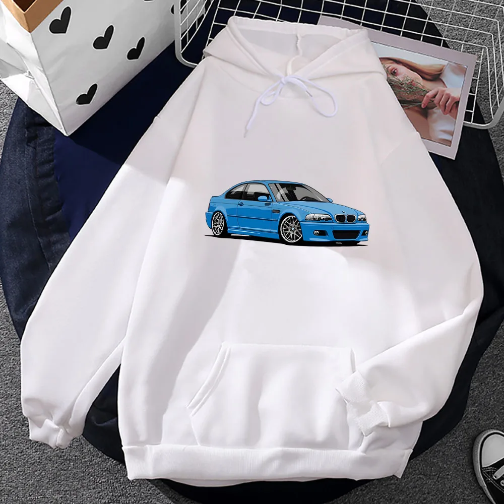 46 Car Printing Clothes Male Handsome Street Sweatshirt Comfortable Casual Hooded Pullovers Autumn Fleece Hoodies Brand Hoody