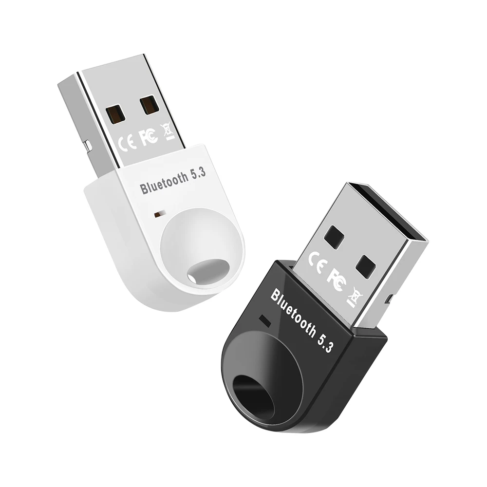 Bluetooth Adapter USB Bluetooth-compatible 5.3 Dongle for PC Speaker Wireless Mouse Keyboard Music Audio Receiver Transmitter