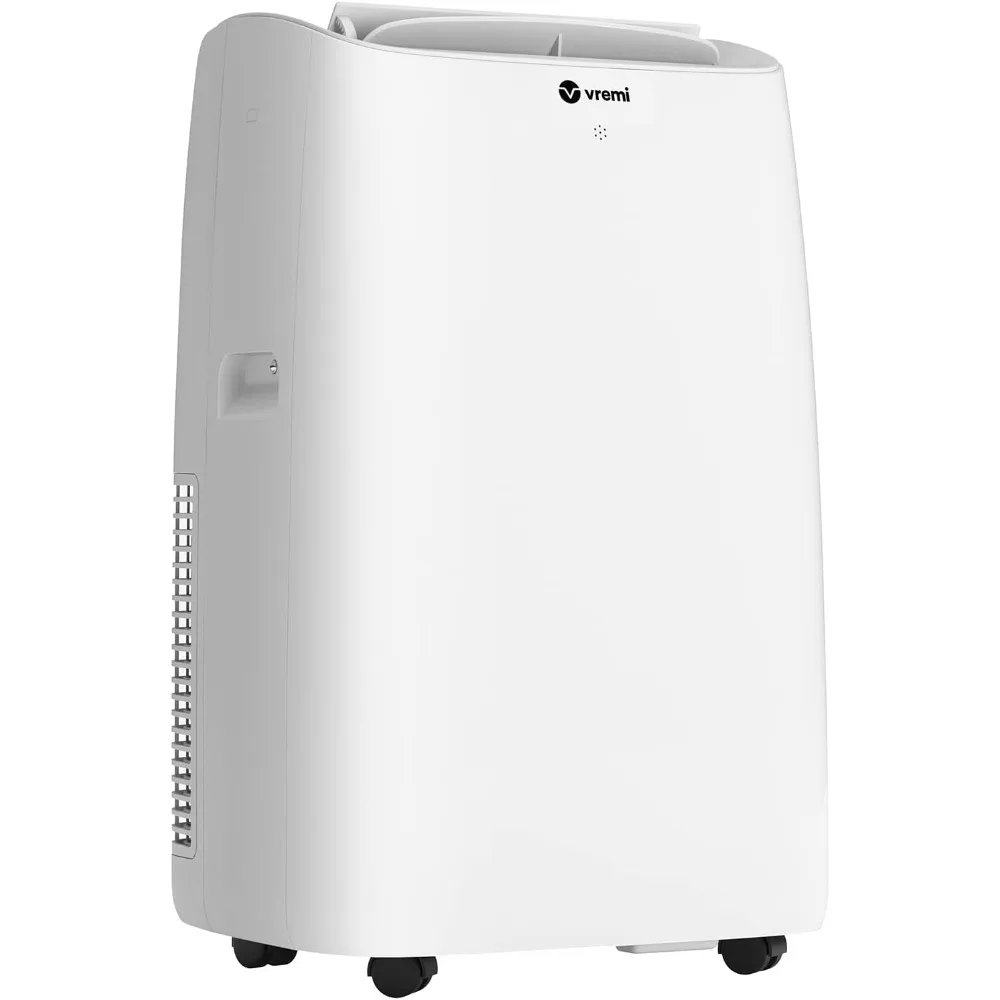 12000 BTU Portable Air Conditioner - Easy to Move AC Unit for Rooms up to 350 Sq Ft - with Powerful Cooling Fan, Auto Shut Off