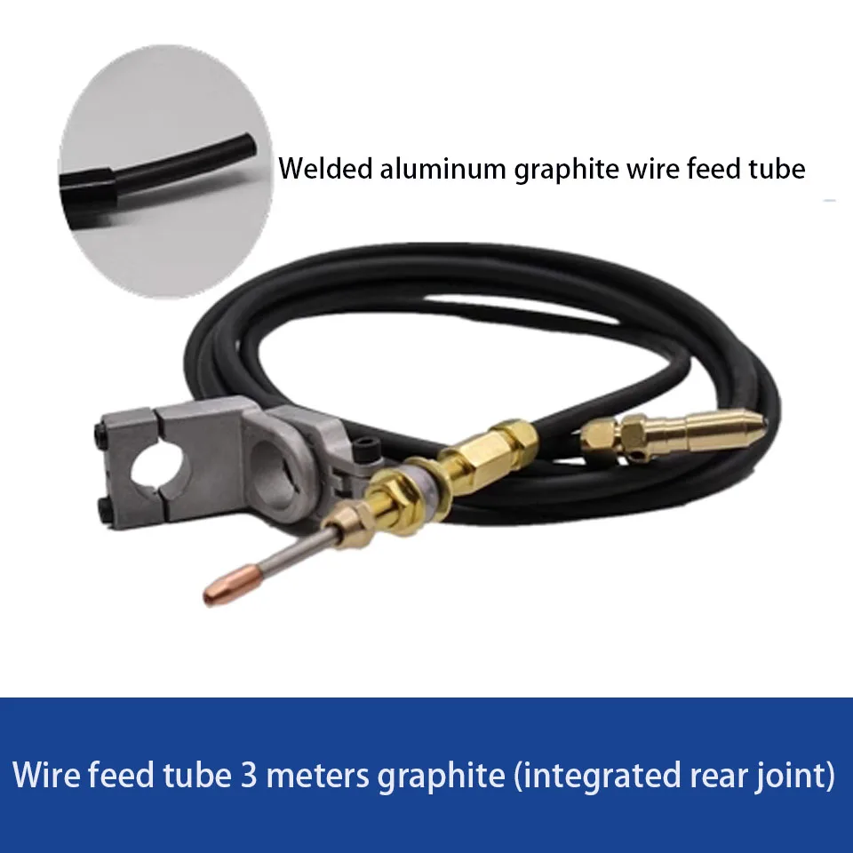 Laser ręczny drut spawalniczy podajnik drutu prowadnica drutu rurka spawanie łukiem argonowym rura sprężynowa spawania grafitu aluminiowego