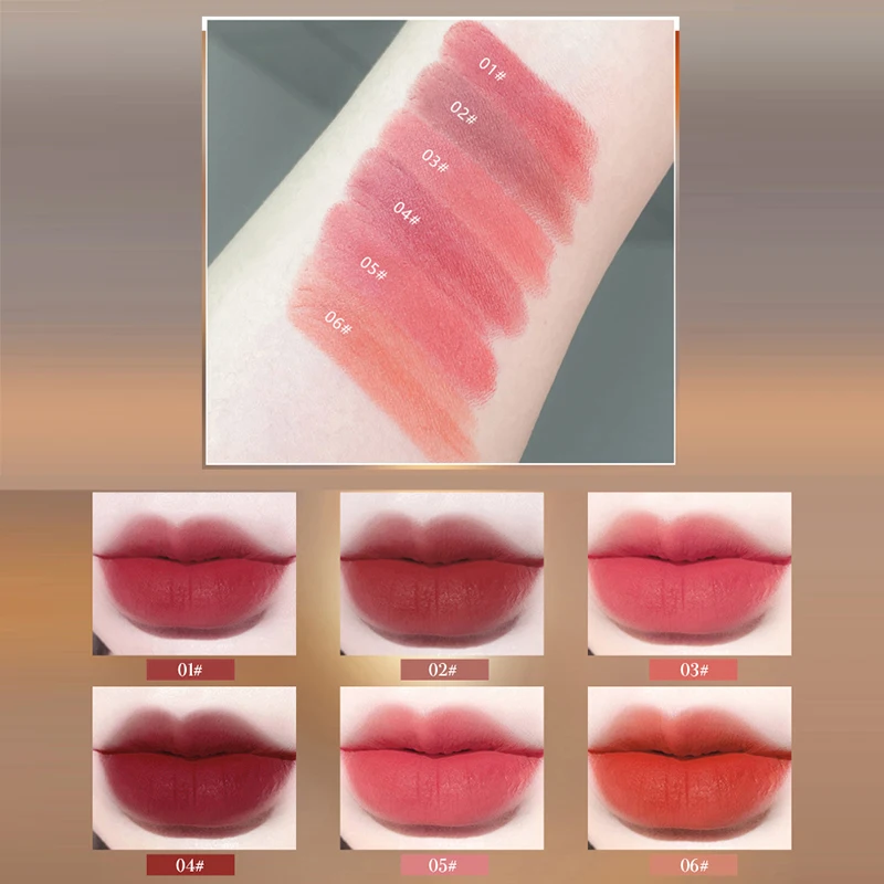 Portable Lipstick Professional Quality Smooth Application Fine Root Rich Hot Item White Top-selling Lipstick Lipstick Nourishing