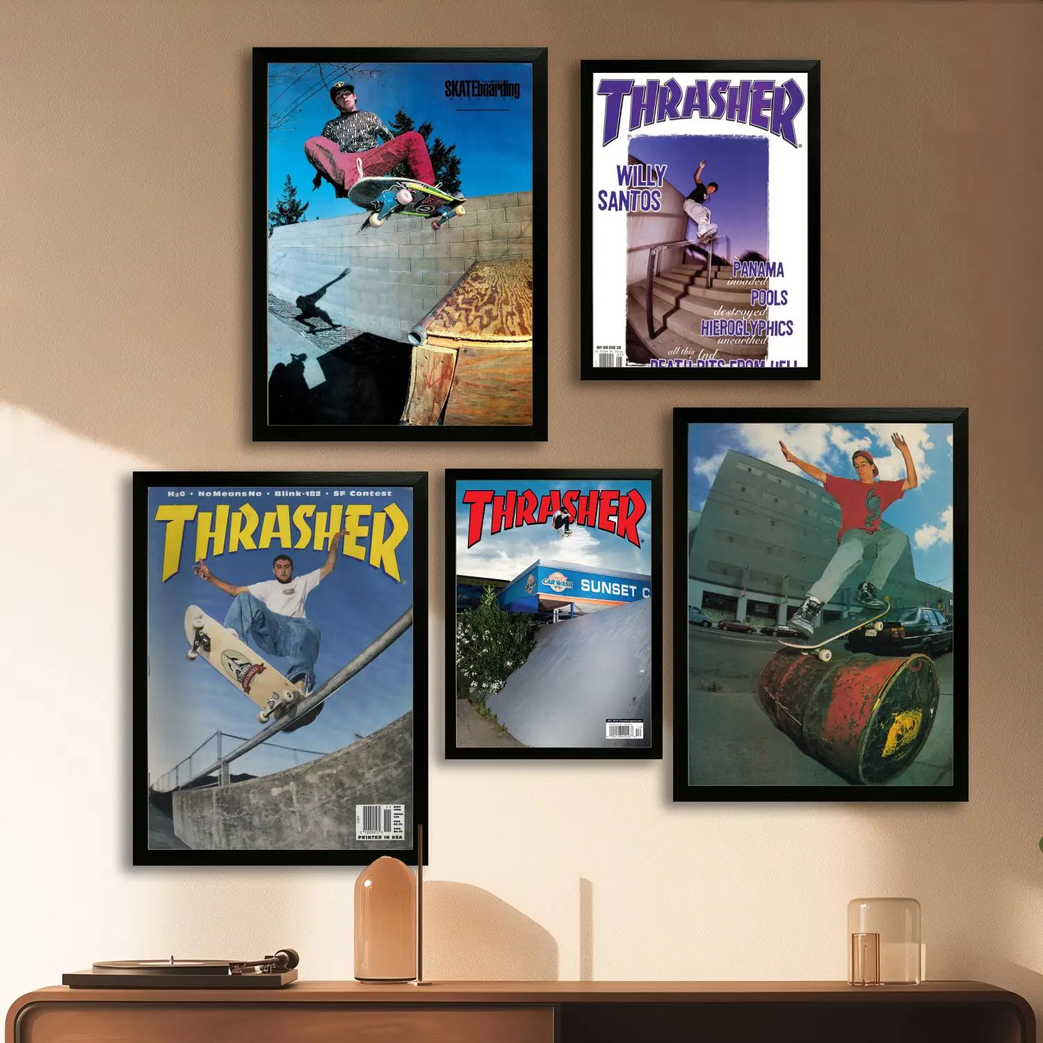 thrasher Canvas Art Poster and Wall Art, Picture Print, Modern Family, Bedroom Decor, Posters,Decorative painting