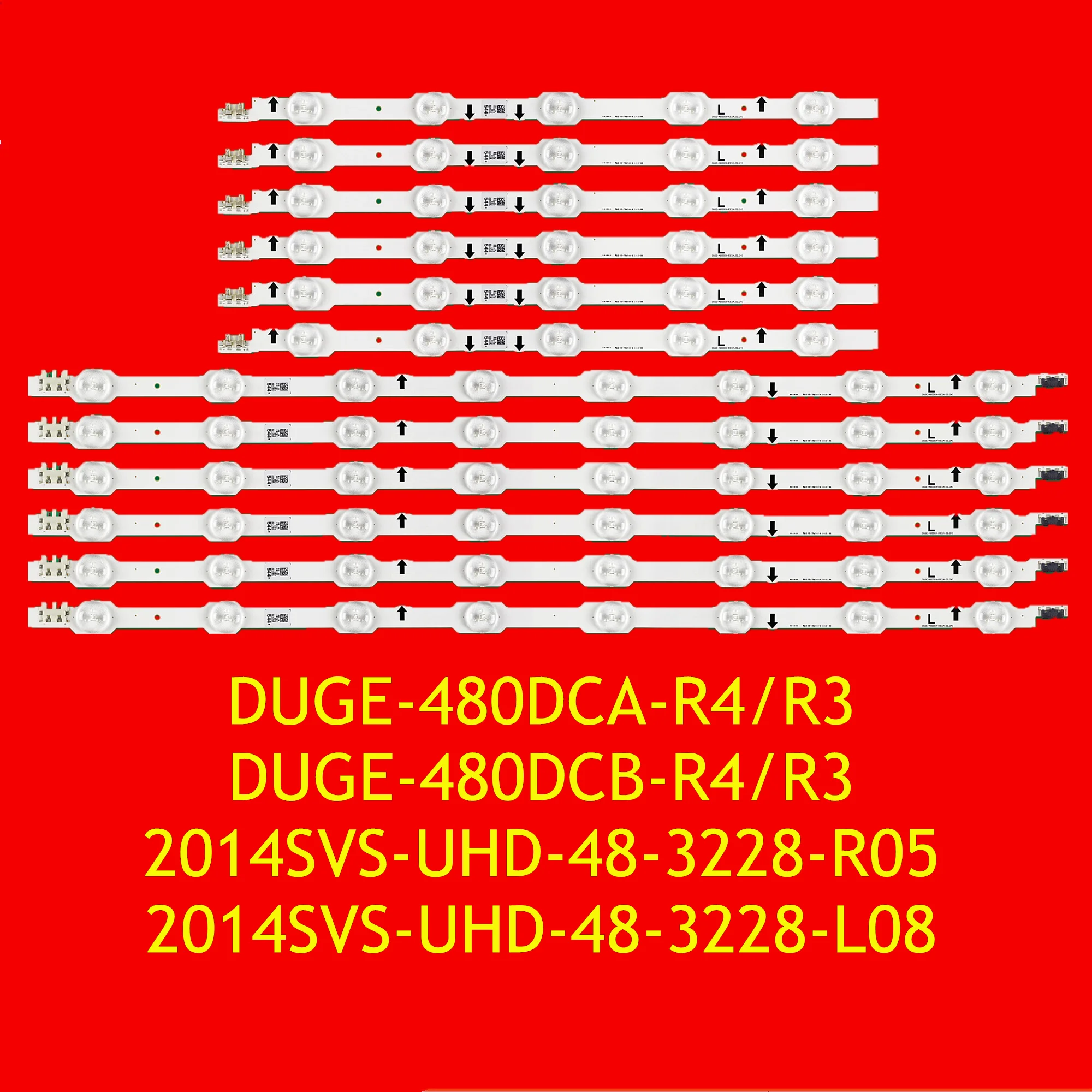 

LED Backlight Strip for UA48HU6008 UA48HU5900 UA48HU6000 UA48HU6003 UA48HU5903 UA48HU5920 UA48HU6400 2014SVS-UHD-48-3228-L08 R05