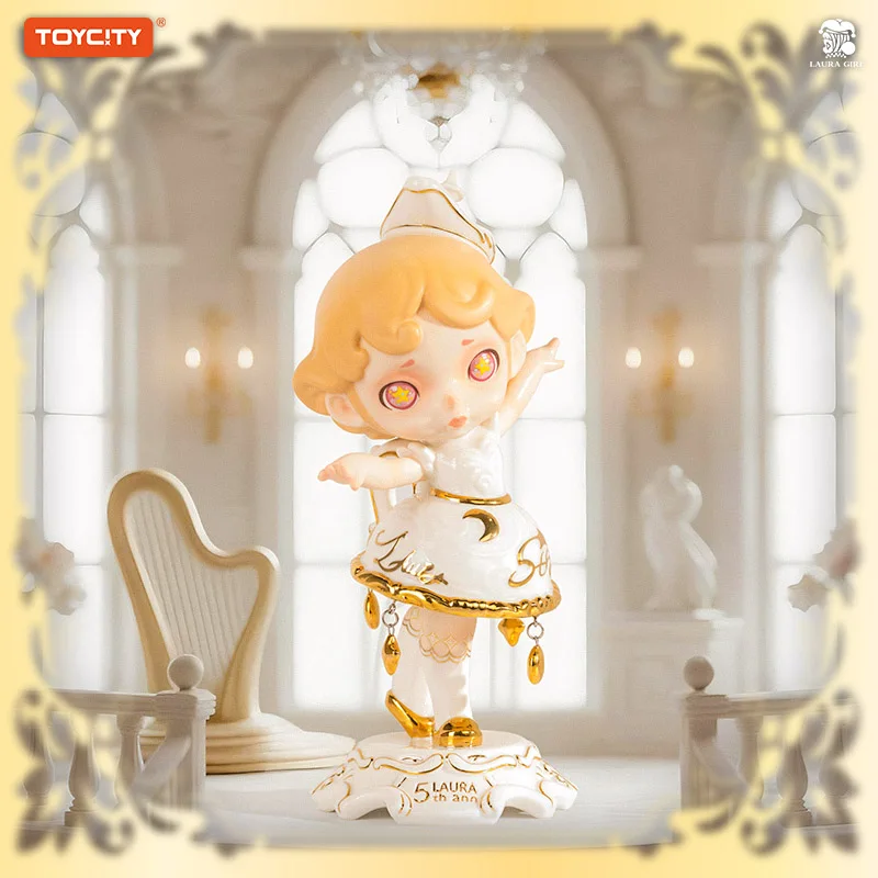 

TOYCITY LAURA Gilded Waltz Anime Action Figure Guess Bag Ornament Figurines Home Decor Desktop Dolls Model Gift